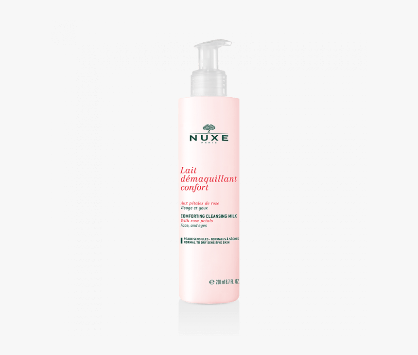 Nuxe Comfort Cleansing Milk With Rose Petals 200ml - Hair 365 Shampoo, HD Png Download