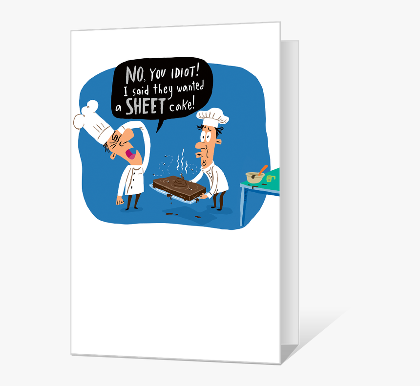 Birthday Sheet Cake Printable - Cartoon, HD Png Download