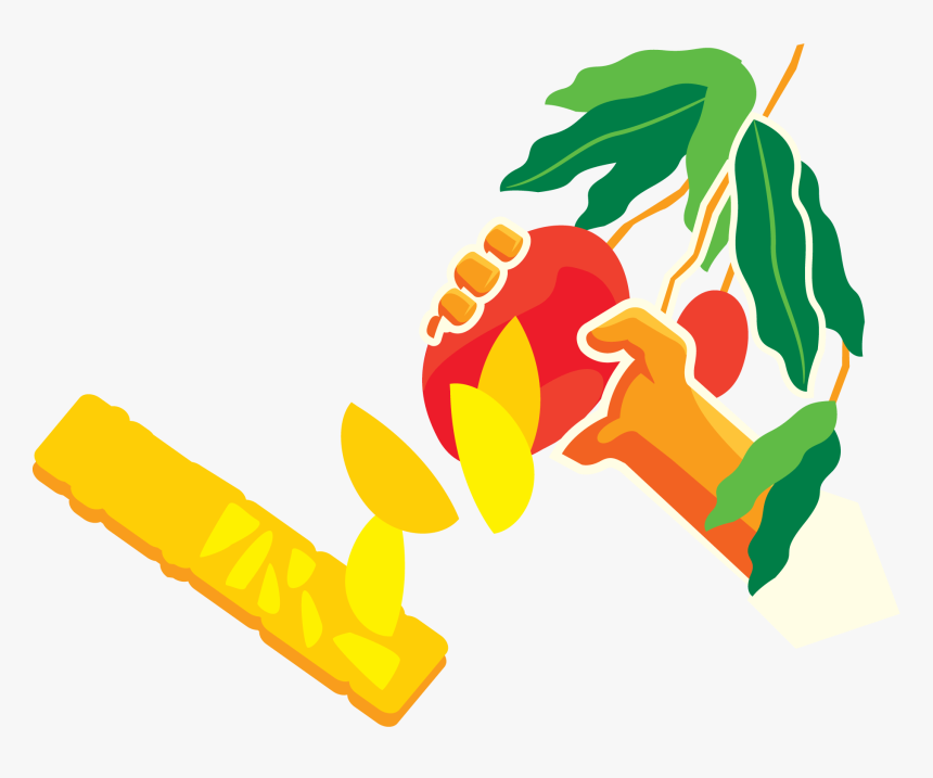The Fruit Is Then Sliced, Chopped And Pressed Into - Illustration, HD Png Download