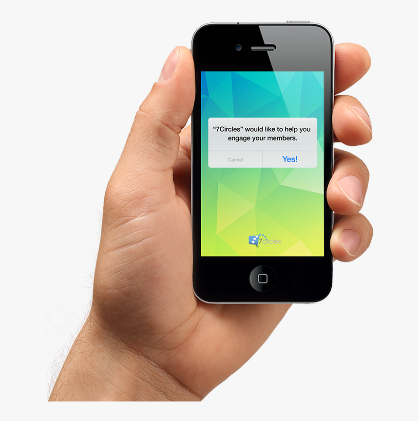 Hand Holding A Phone, HD Png Download