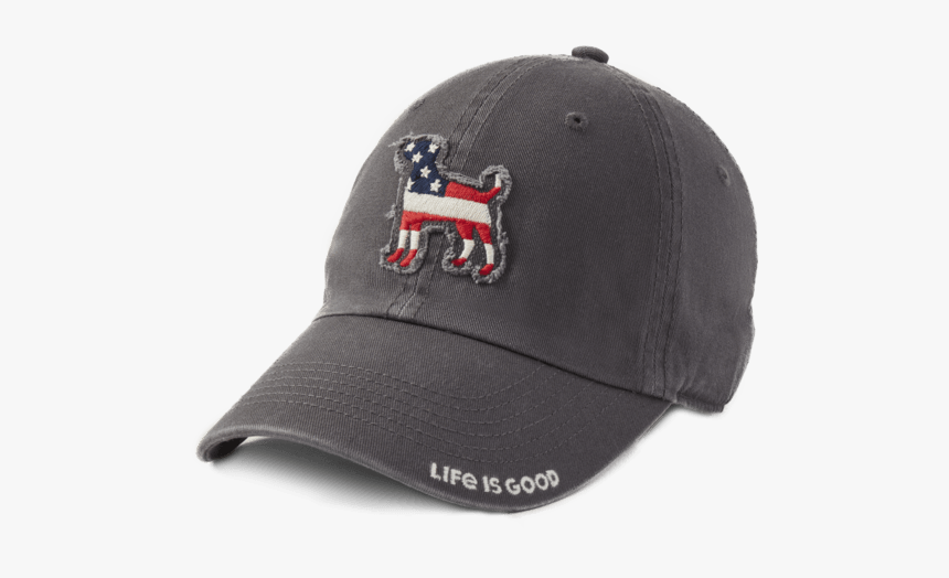 Americana Dog Tattered Chill Cap - Hat, HD Png Download