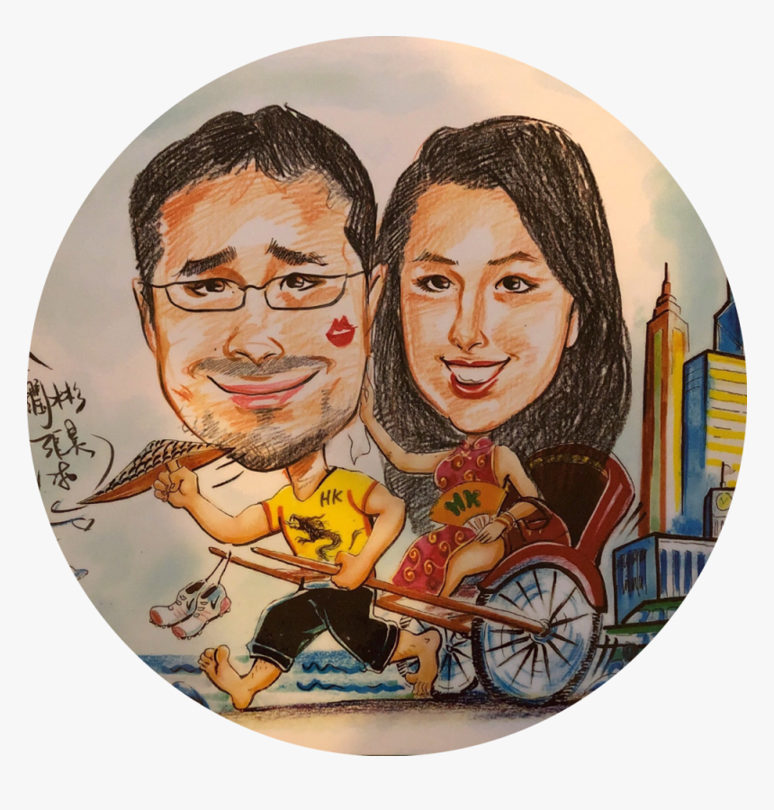 Caricature Round, HD Png Download