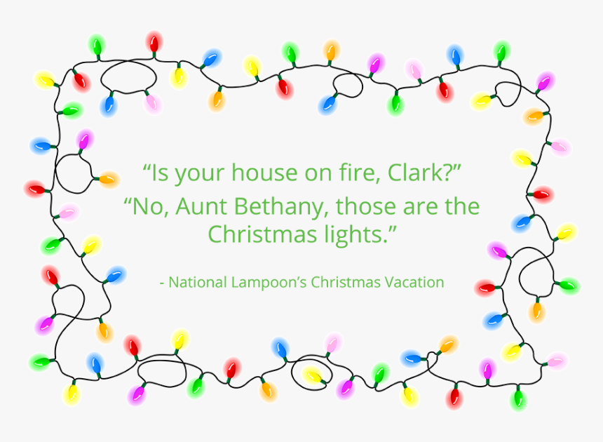 Is Your House On Fire Clark No Aunt Bethany, Those - Lichterkette Clipart, HD Png Download