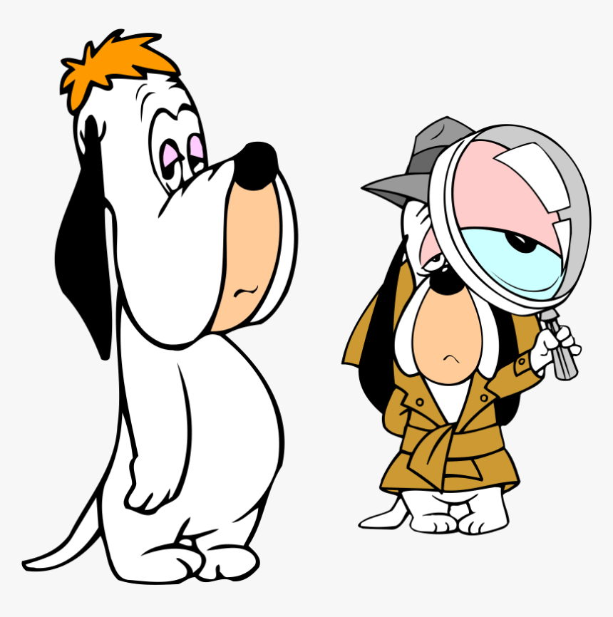 Droophy With His Friend - Cartoon Dogs, HD Png Download