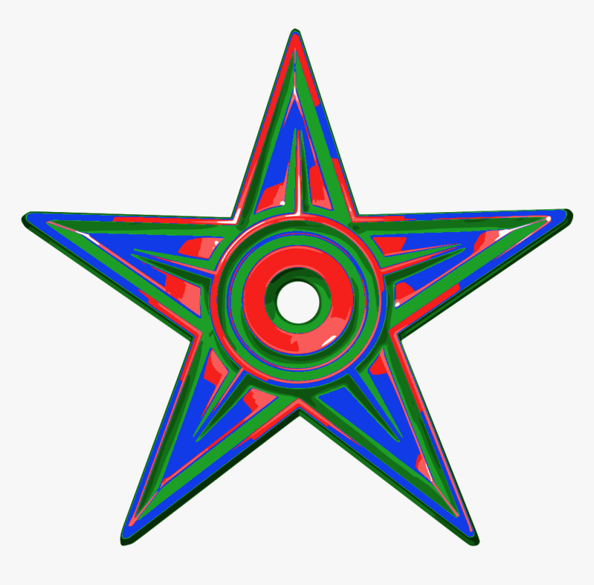 Wll Barnstar - Soviet Red Star Png, Transparent Png