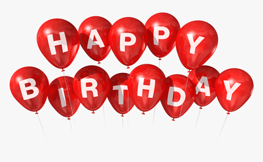 Happy Birthday Balloons, HD Png Download