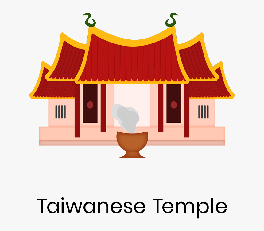Transparent Temple Clipart - Taiwan Temple Clipart, HD Png Download