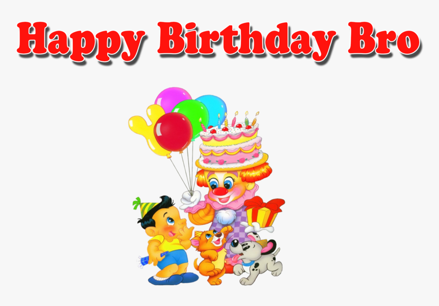 Happy Birthday Bro Png Transparent Image - Boy Birthday Background Png, Png Download