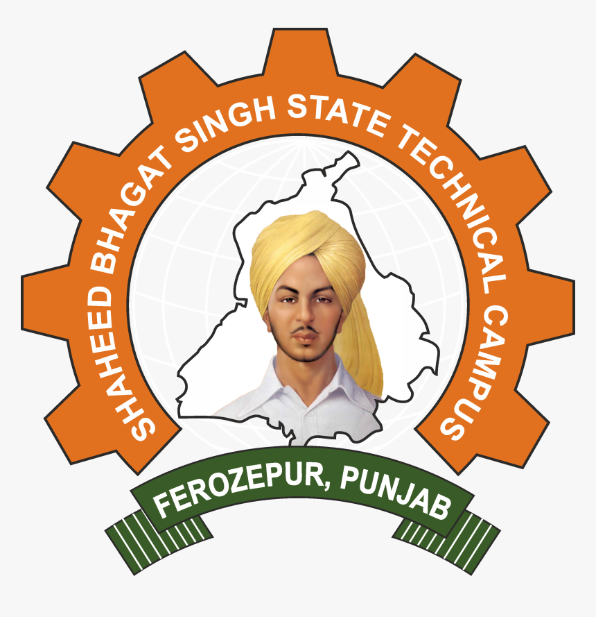 Indians Clipart Punjabi - Shaheed Bhagat Singh Logo, HD Png Download