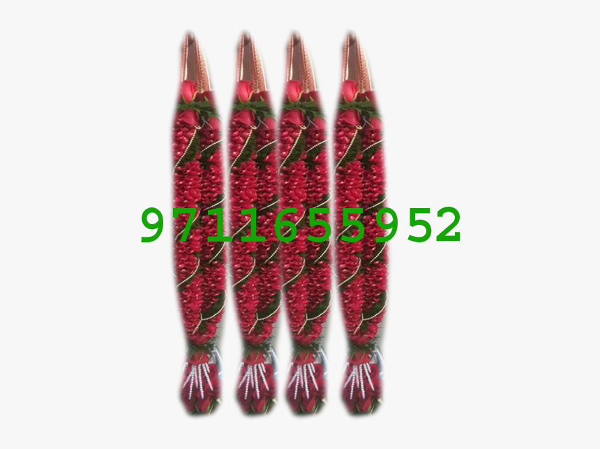 Buy Red Rose Petals Jaimala Online, Res Rose Varmala - Bright Red Rose Petals Garland, HD Png Download