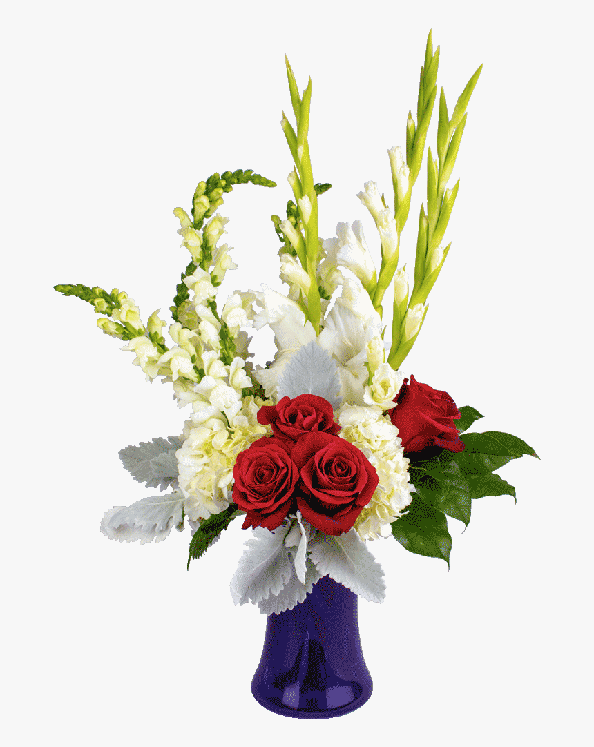 Patriotic Expression Bouquet - Bouquet, HD Png Download