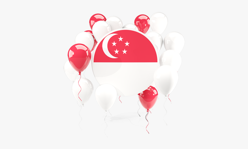 Round Flag With Balloons - Virgin Island Flag Balloon Frame, HD Png Download
