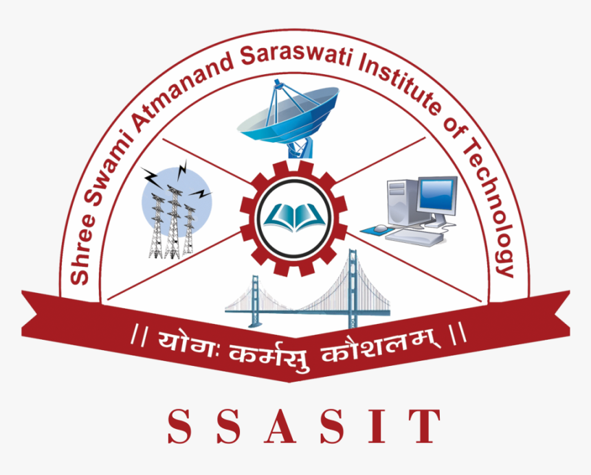 Shree Swami Atmanand Saraswati Institute Of Technology - Ssasit Logo, HD Png Download