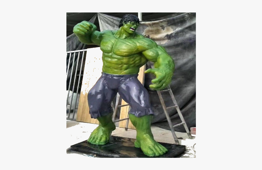 Fiber Hulk Statues - Hulk Fibra De Vidrio, HD Png Download