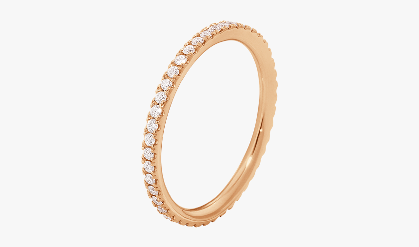 Rose Gold With Brilliant Cut Diamonds - Bangle, HD Png Download
