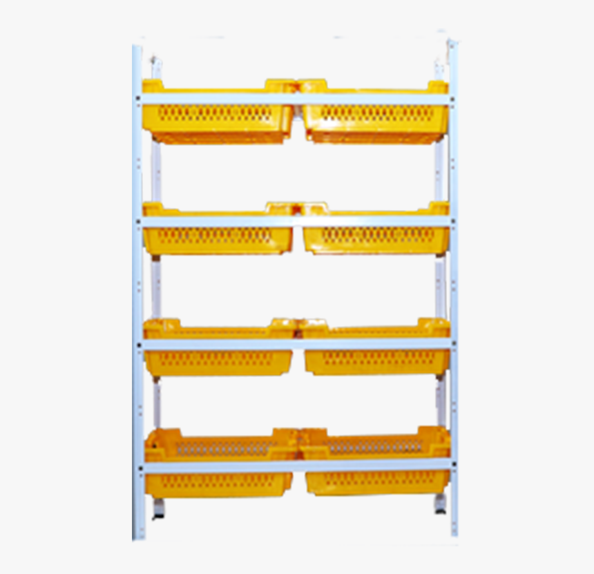 8 Basket Vegetable Rack - Shelving, HD Png Download