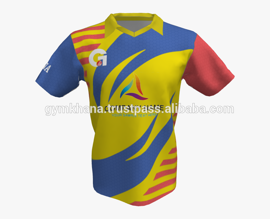 Sublimated Club Cricket Kit - Polo Shirt, HD Png Download