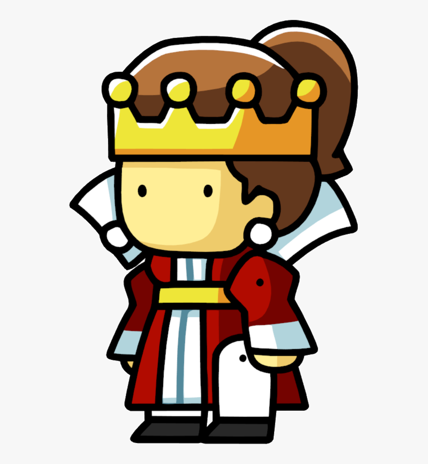 Queen Png Pic - Scribblenauts Queen Png, Transparent Png