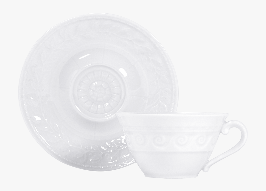 Louvre Tea Cup & Saucer - Coffee Cup, HD Png Download