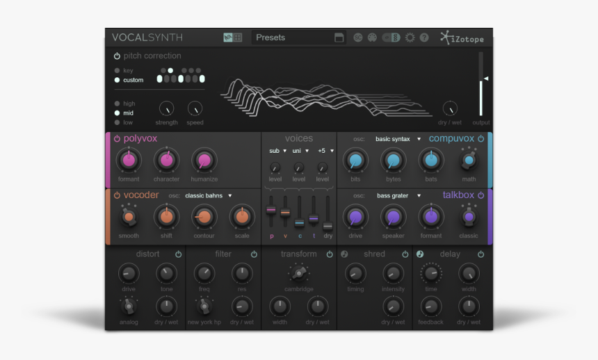 Izotope Vocalsynth, HD Png Download