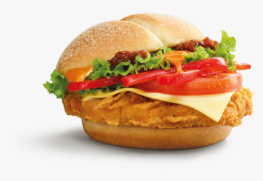 Mcdonald S New Flaming Red Hot Spicy Peppers Burger, HD Png Download