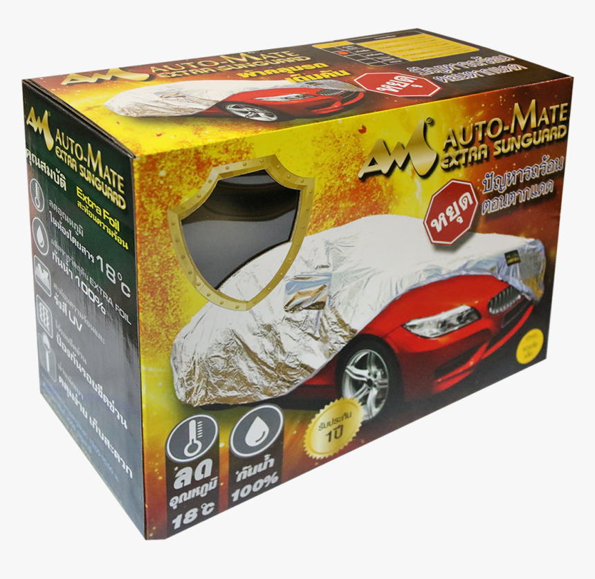 Auto-mate Extra Sunguard Car Cover - Car Cover Box, HD Png Download