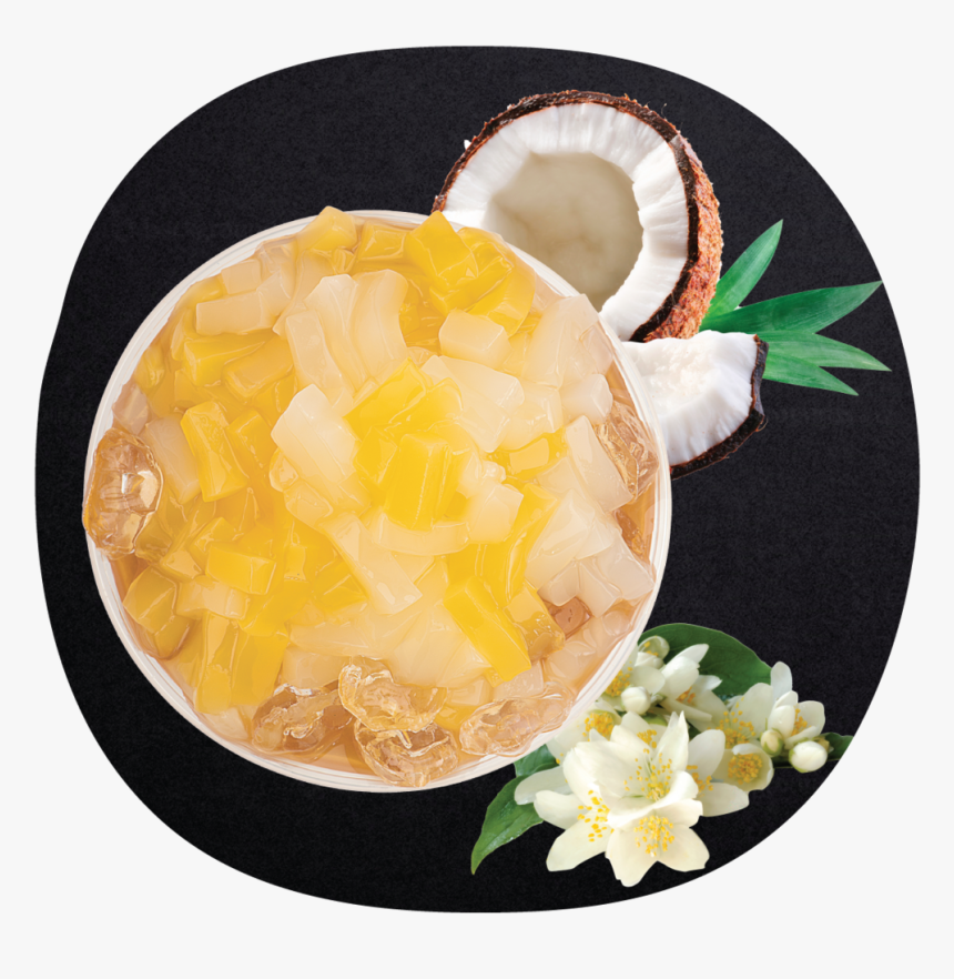Coconut Milk Tea Front - Drink, HD Png Download