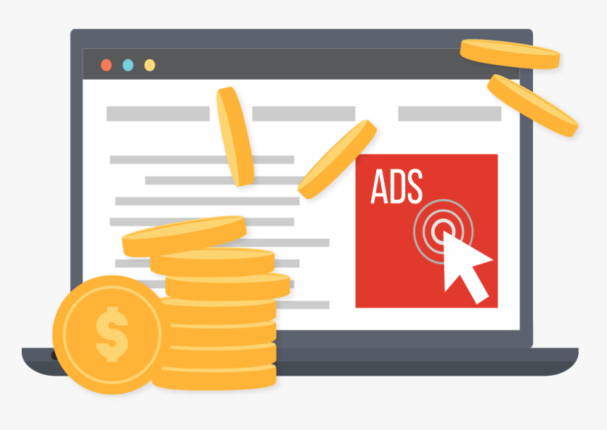 Ppc Online Advertising - Pay-per-click, HD Png Download