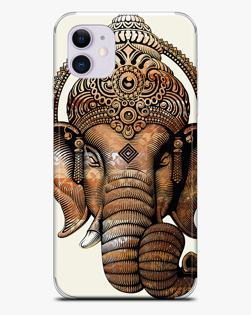 Lord Ganesha Iphone Skin 
 Data Mfp Src //cdn - Lord Ganesha, HD Png Download