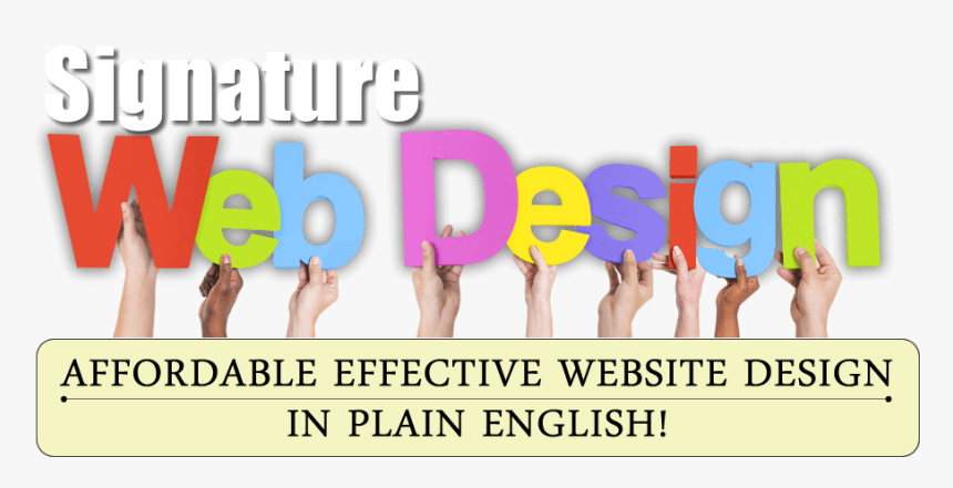 Signature Web Design, Affordable Web Design In Plain - Graphic Design, HD Png Download
