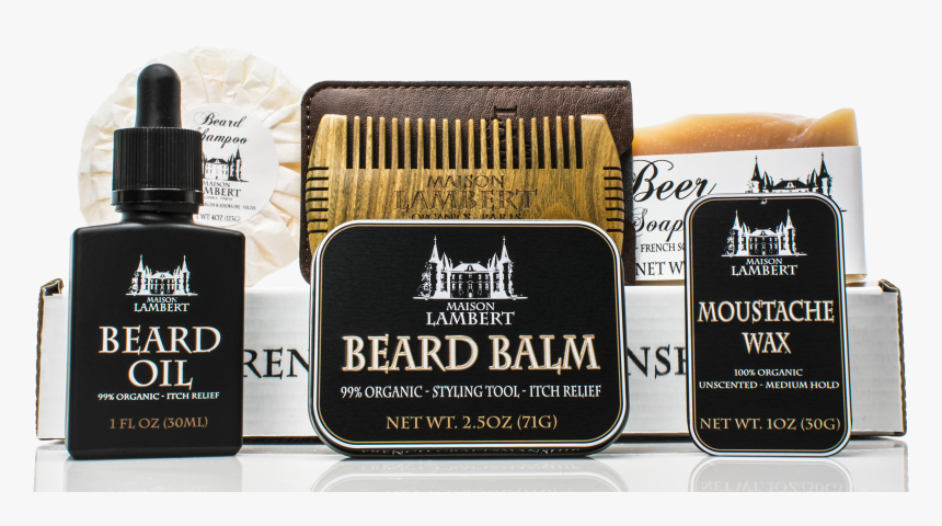 Maison Lambert Ultimate Beard Kit Kraft Box , Png Download - Beard Oil, Transparent Png