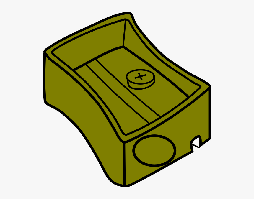 Sharpener Clipart Yellow - Pencil Sharpener Clipart, HD Png Download