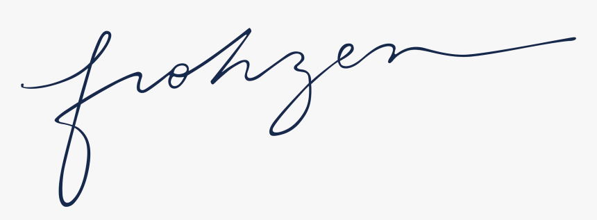 Frohzen - Calligraphy, HD Png Download