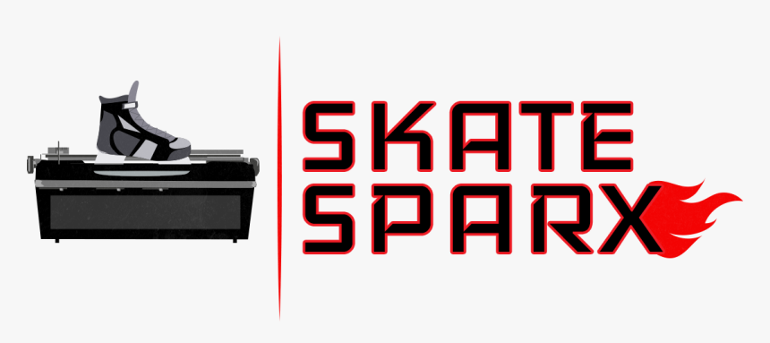 Skatesparx Ice Skate Sharpening - Laser Printing, HD Png Download