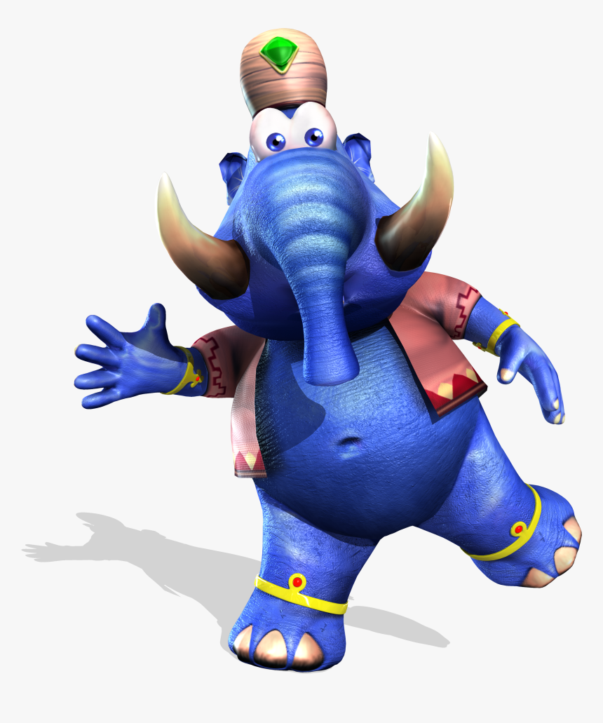 Taj - Diddy Kong Racing Genie, HD Png Download