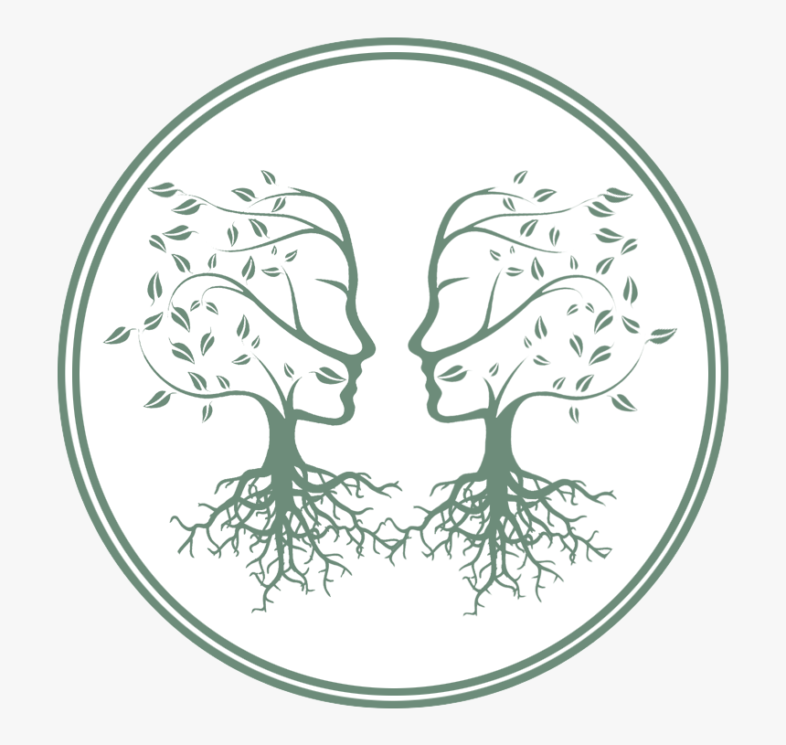 Double Goddess - Lady Tree Wall Sticker, HD Png Download