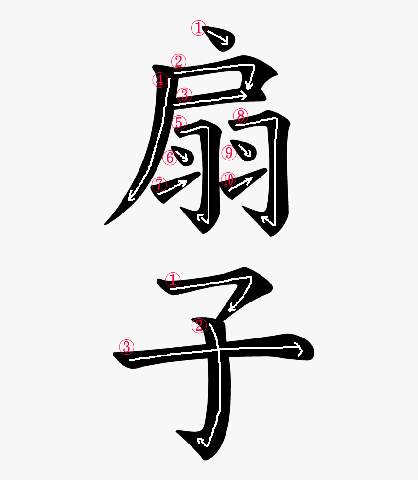 Japanese Fan Png -japanese Word For Fan, Hd Png Download, Transparent Png