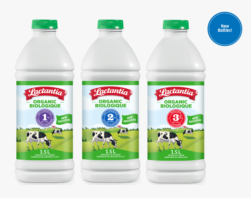 Light-blocking Bottle & Cap - Lactantia Milk Bottle, HD Png Download