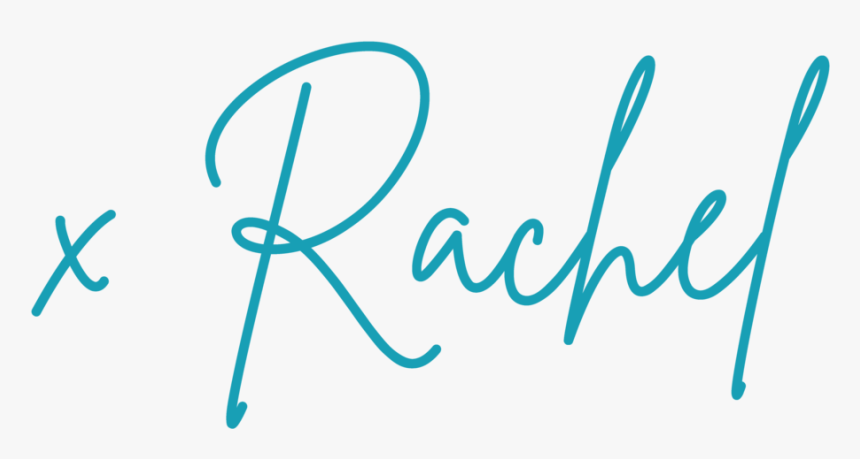 X Rachel Signature-02 - Calligraphy, HD Png Download