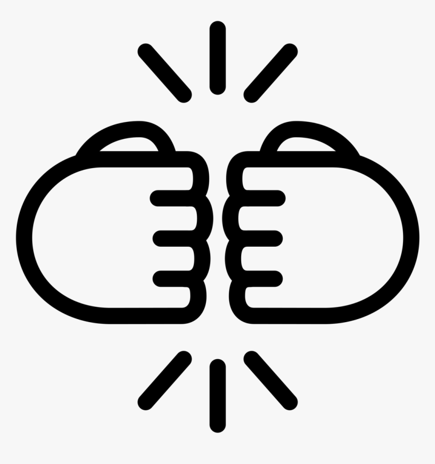 City Buddy Fist Bump Creativity - Free Fist Bump Clipart, HD Png Download