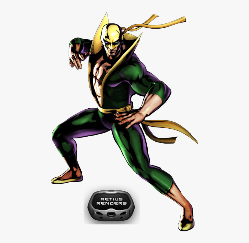 Juggernaut Clip Art - Iron Fist Marvel Vs Capcom, HD Png Download