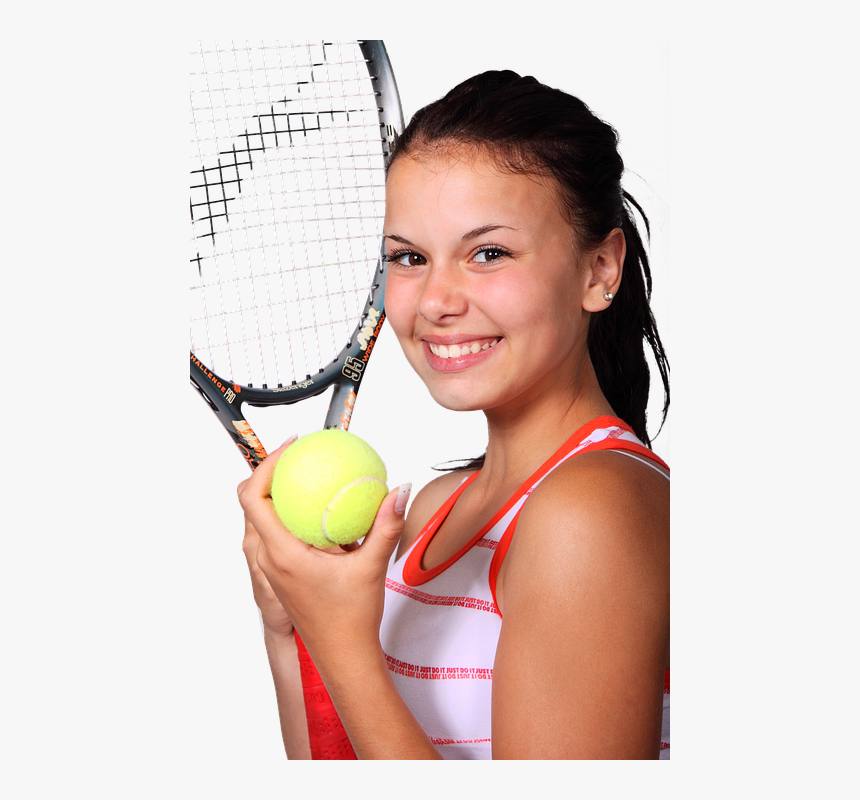 Peel N Stick Poster Of Tennis Girl Woman Sporty Sport - Beautiful Ball Girls Tennis, HD Png Download