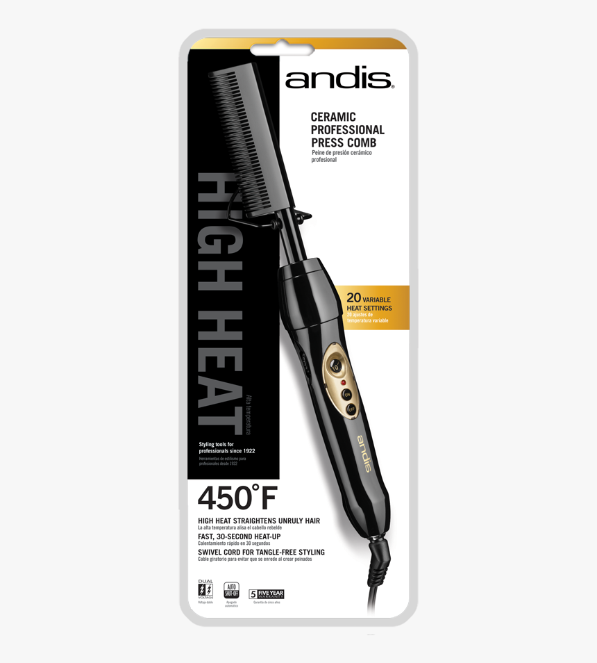 Andis Comb High Heat, HD Png Download