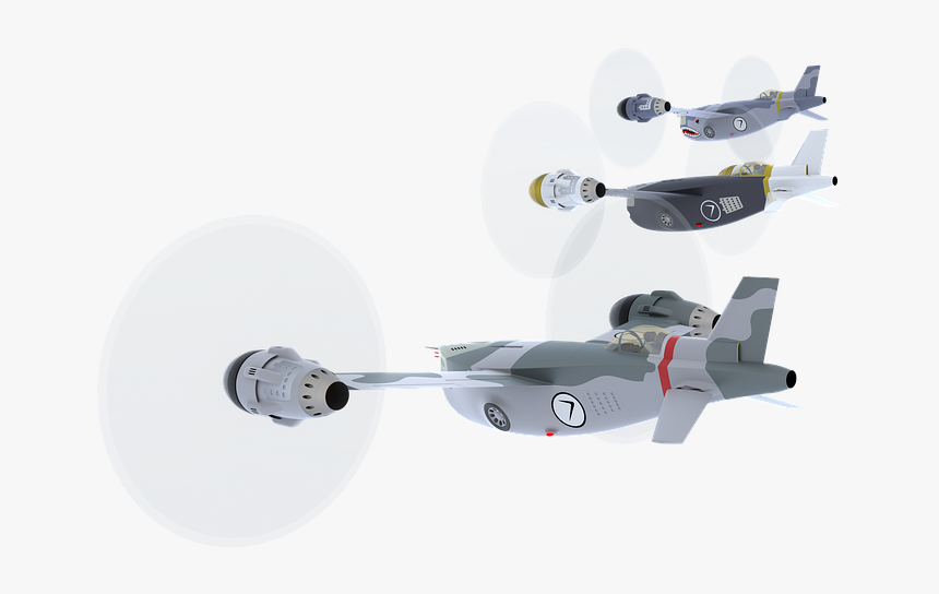 Project Sofia Formation Flight Wing Man - Model Aircraft, HD Png Download