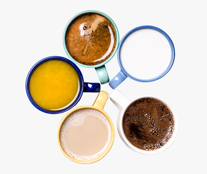 Cups Of Coffee - Coffee, HD Png Download