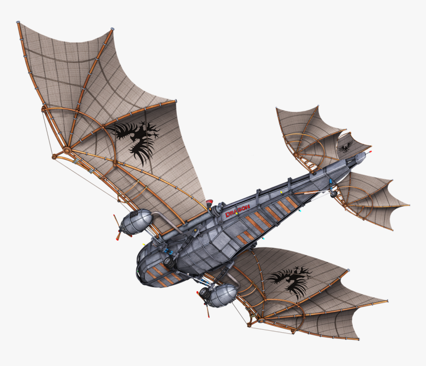 Airplane Vintage Fly Free Picture - Steampunk Plane Png, Transparent Png