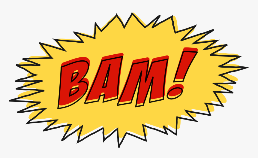 Hd Comic Book Clipart - Comic Book Sound Effects Png, Transparent Png