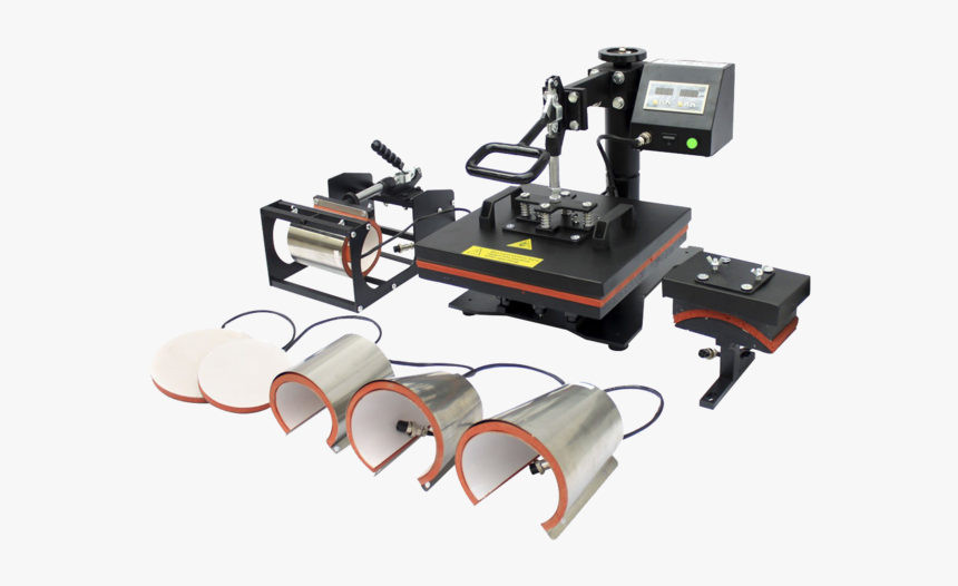 Homcom 12 X 12 8 In 1 Digital Heat Transfer Press Machine - Planer, HD Png Download