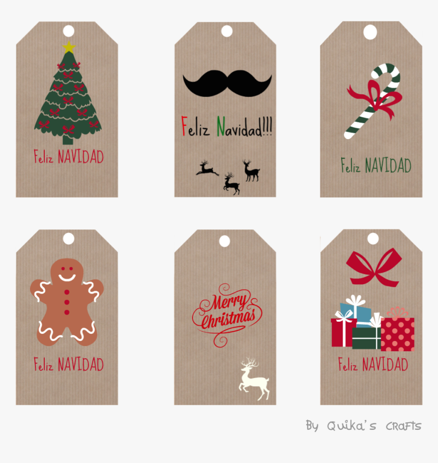 Etiquetas Imprimibles De Navidad, HD Png Download