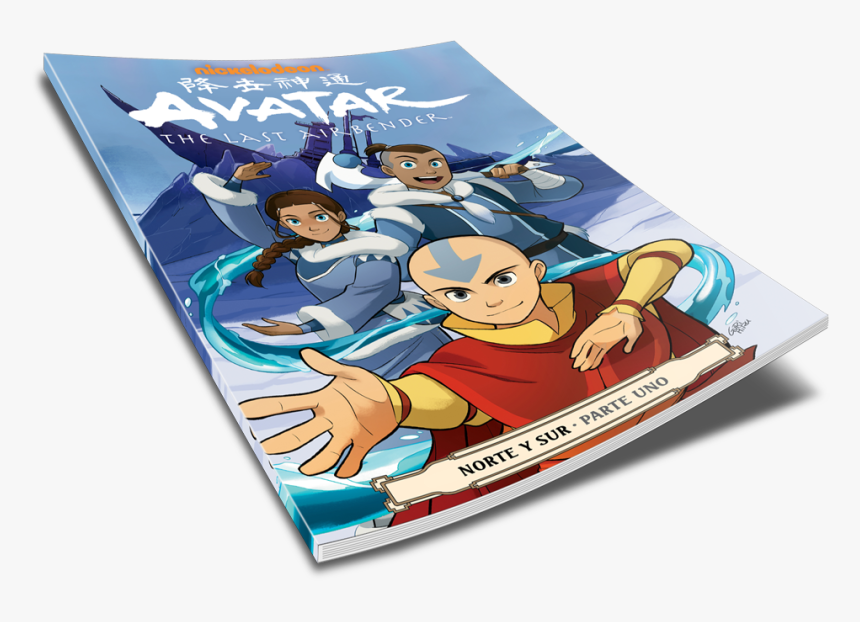 Avatar - The - Last - Airbender - Norte - Y - Sur - - Comics Avatar La Leyenda De Aang, HD Png Download